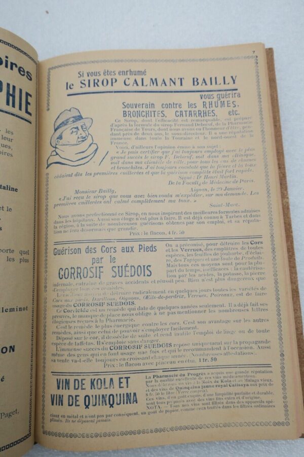 Pharmacie du progrès Tarbes 1925 agenda – Image 9