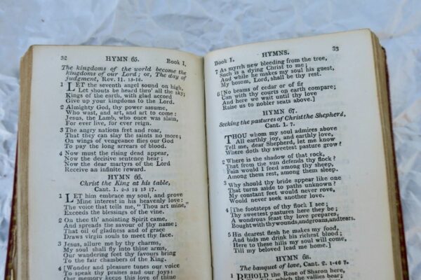 Psalms of David imitated in the language of the New Testament 1814 mini book – Image 5