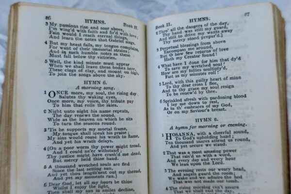 Psalms of David imitated in the language of the New Testament 1814 mini book – Image 7