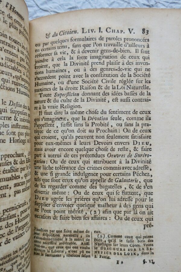 Pufendorf devoirs de l'homme et du citoien tels qu'ils 1735 – Image 9