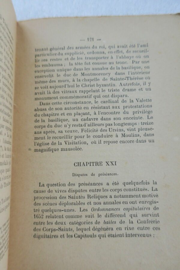 Toulouse Monographie de la basilique Saint-Sernin de Toulouse 1879 – Image 3