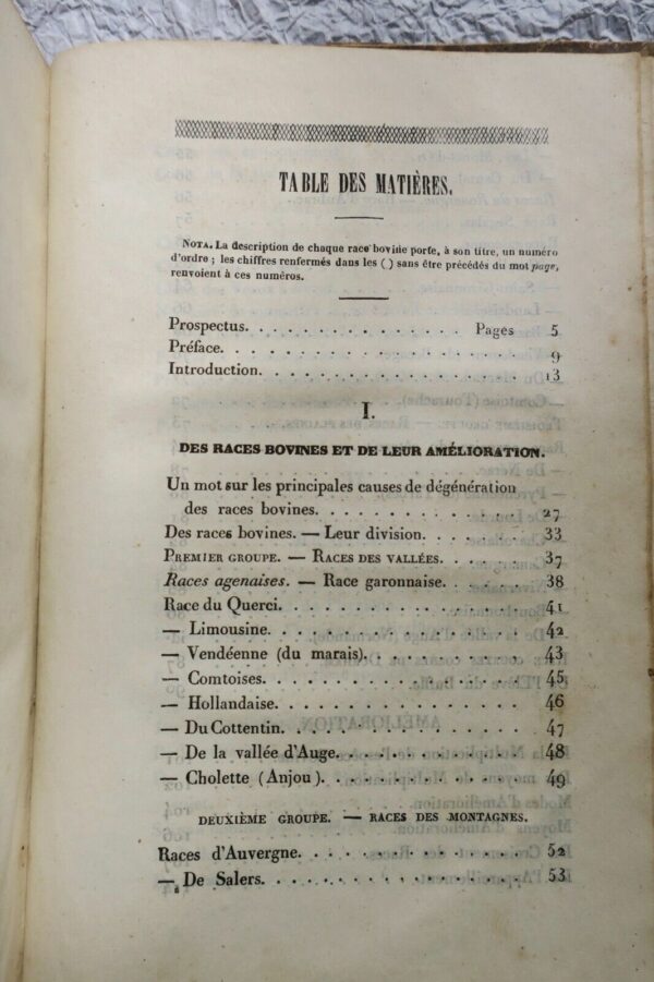 Vache LAFORE Traité des Maladies particulières aux grands Ruminants 1841 – Image 9