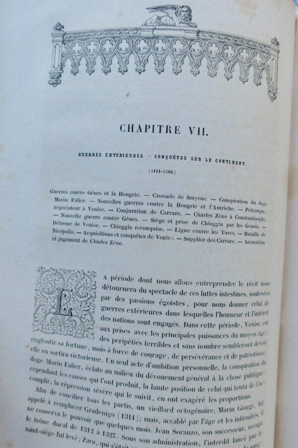 Venise Histoire de la République de Venise 1847 – Image 6