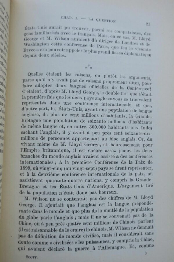 français Langue diplomatique moderne Etude critique.. 1924 – Image 6