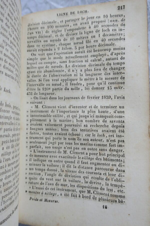 métrologie Nouveau petit manuel des poids et mesures 1839 – Image 4