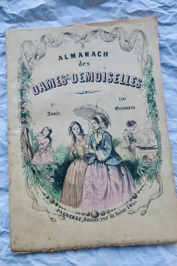 mode Almanach des Dames et des Demoiselles 1851 à 1904 – Image 3