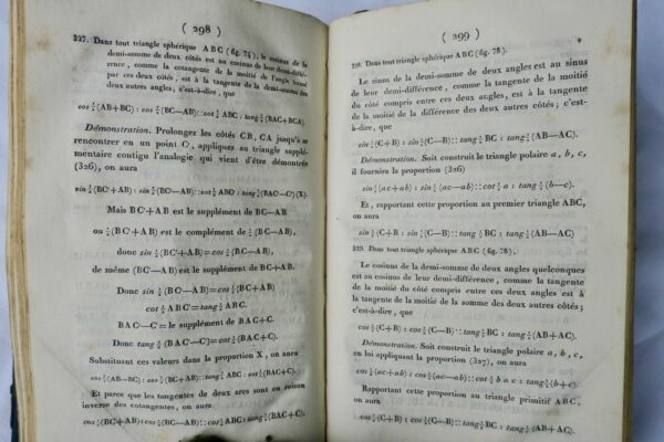 trigonométries rectiligne et sphèrique suivies du calcul...1819 – Image 5