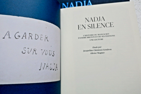 ANDRÉ BRETON Nadja manuscrit Gallimard 2019 – Image 20