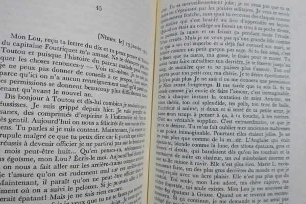 APOLLINAIRE (Guillaume) Lettres à Lou Préface et notes de Michel Décaudin EO – Image 6