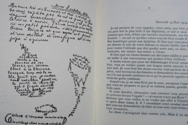 APOLLINAIRE (Guillaume) Lettres à Lou Préface et notes de Michel Décaudin EO – Image 8