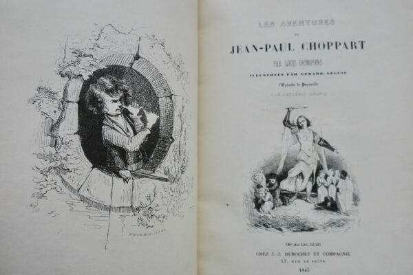 AVENTURES DE JEAN-PAUL CHOPPART. Illustrées par Gérard-Séguin 1843 EO – Image 6