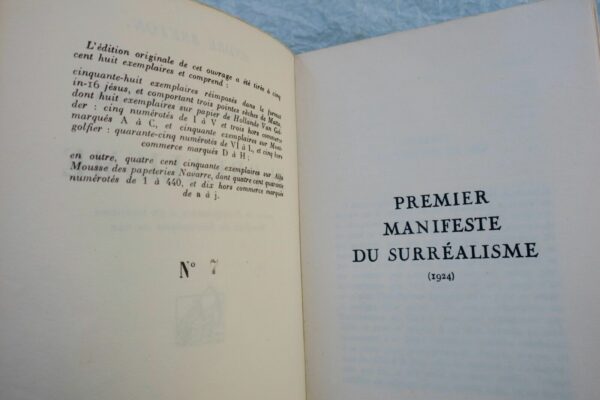 André Breton. Les manifestes du surréalisme suivi de..sur Alfa – Image 7