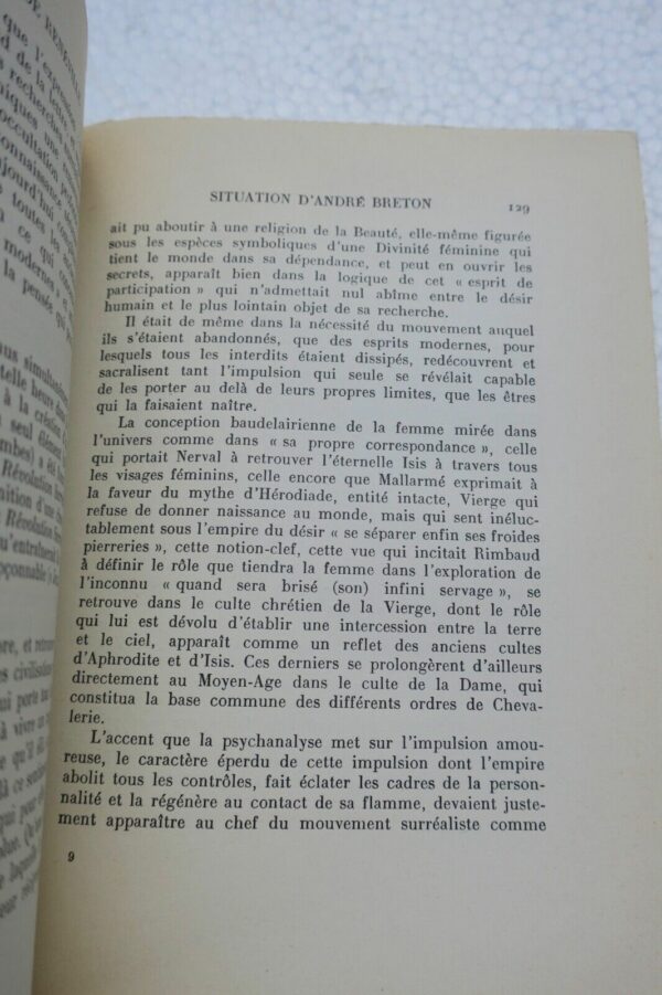 BRETON EIGELDINGER (Marc) André Breton. Essais et témoignages – Image 5