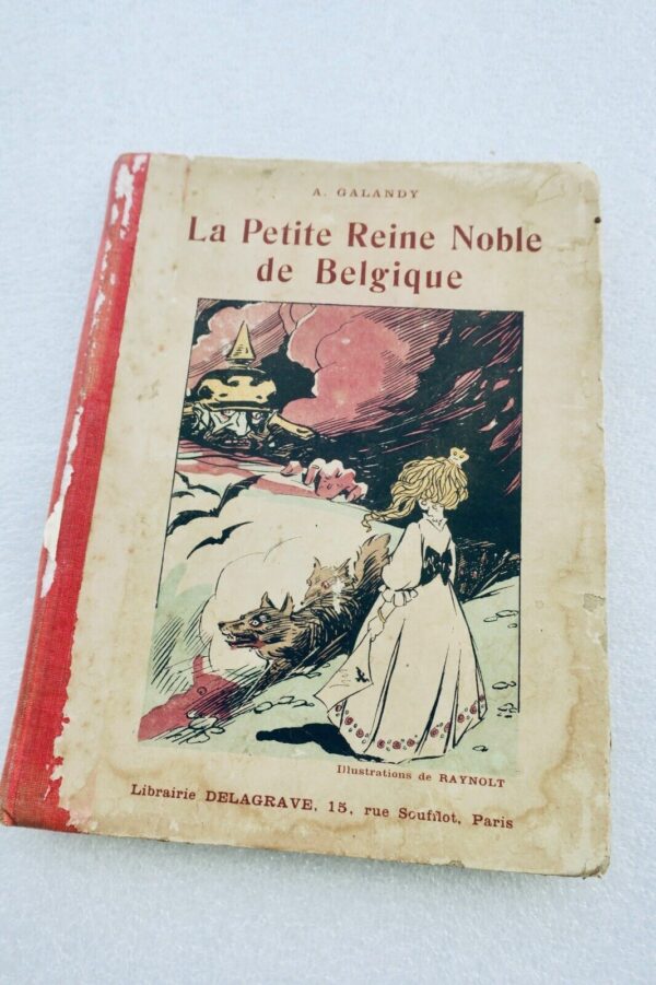 Belgique la petite reine noble de Belgique 1918