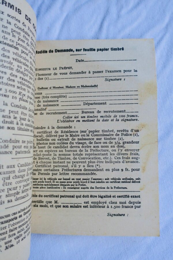 CODE nouveau code de la route, automobiles, motocyclettes, poids lourds... 1947 – Image 4