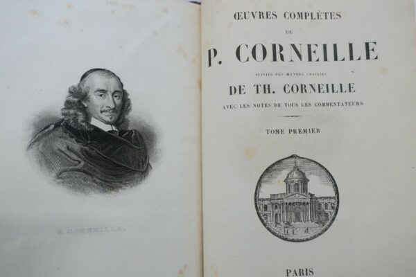 CORNEILLE  Oeuvres complètes de P. & Th Corneille, suivie 1862 – Image 9