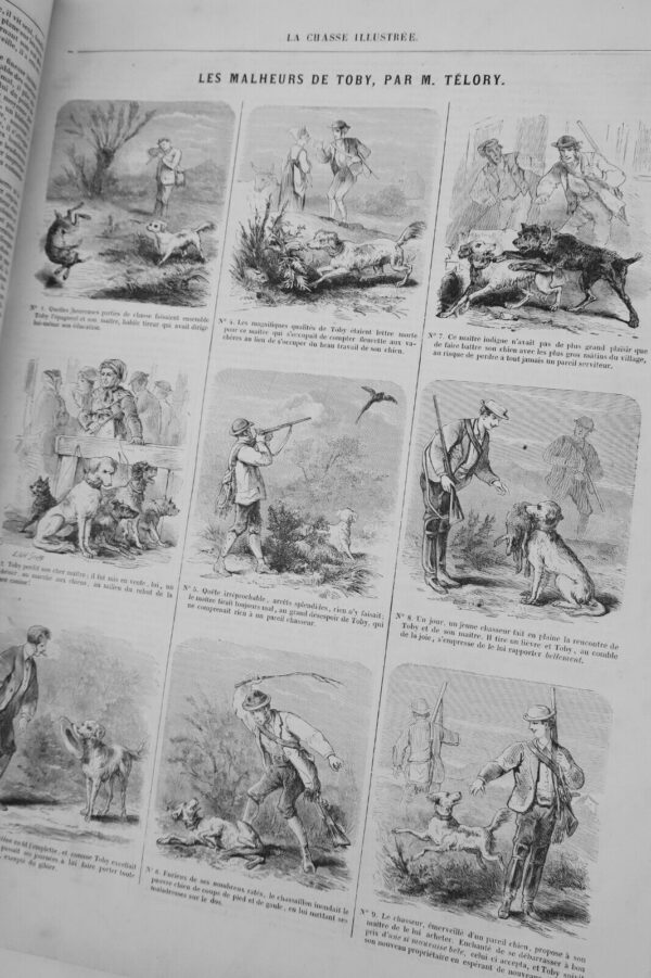 Chasse illustrée - Journal des plaisirs de la ferme et du château 1869-1870 – Image 5