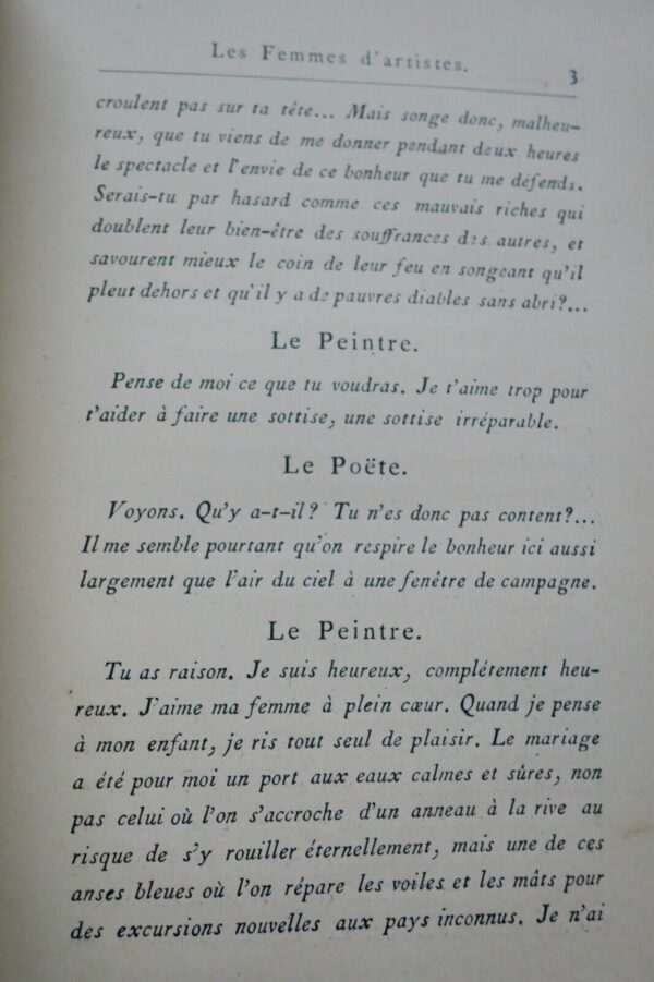 DAUDET Alphonse: Les femmes d'artistes 1876 – Image 6