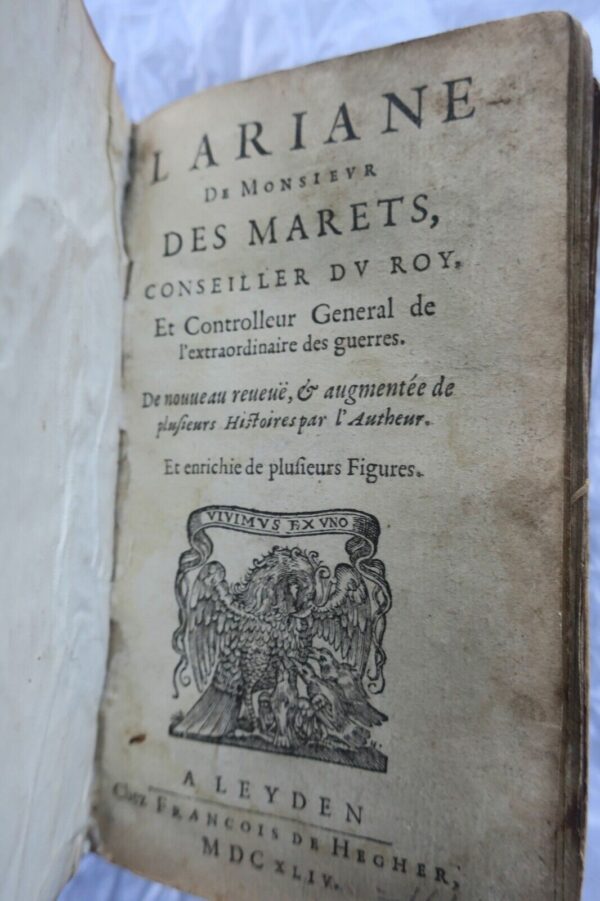 Desmarets de Saint-Sorlin L'Ariane de Monsieur des Marets 1644 Abraham Bosse – Image 5