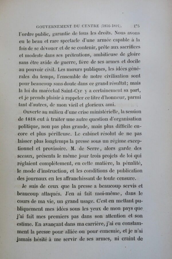 Guizot Mémoires pour servir a l'histoire de mon temps 1858 – Image 4