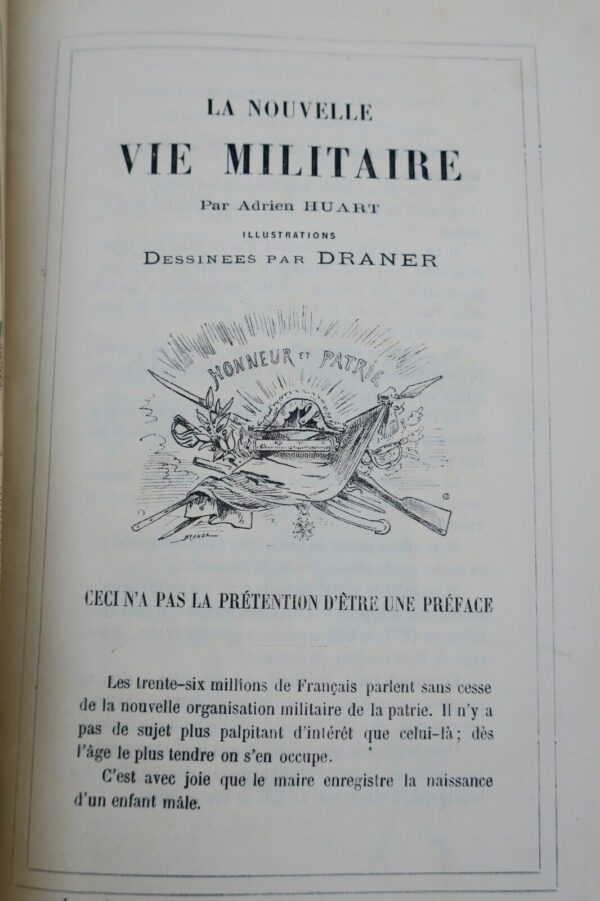 HUART (Adrien). La Nouvelle vie militaire. Texte par Adrien Huart – Image 15