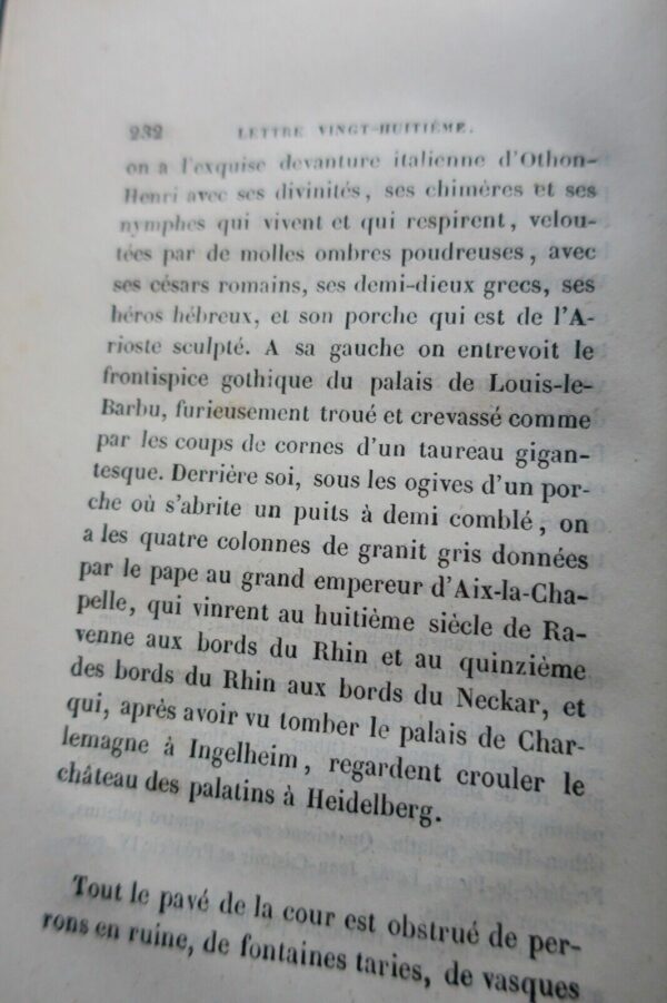 HUGO Victor Le Rhin - Lettres à un ami 1845 – Image 6