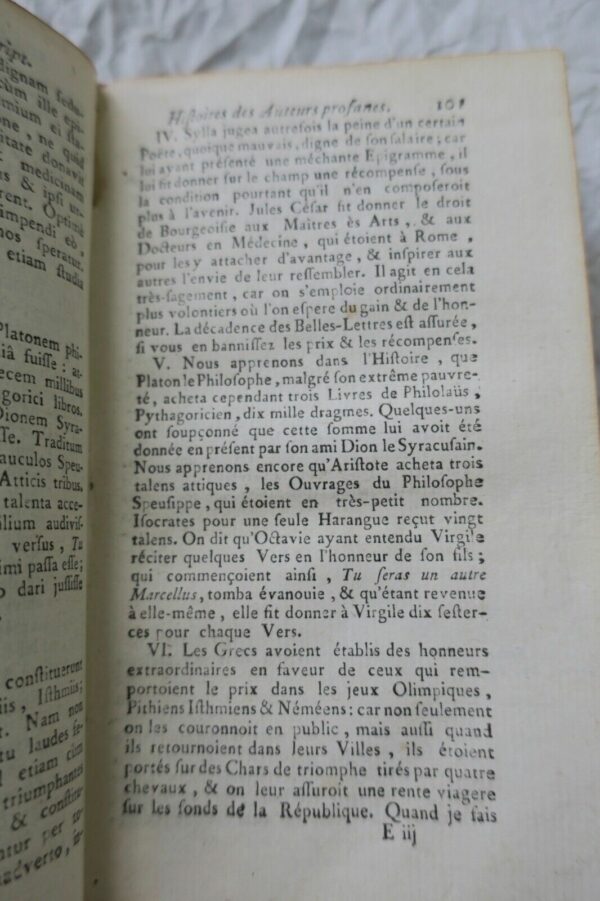 Histoires choisies des auteurs profanes traduites en français avec le latin – Image 4