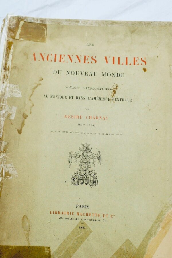 Indien Anciennes villes du Nouveau Monde Voyages d'explorations au Mexique 1885 – Image 4