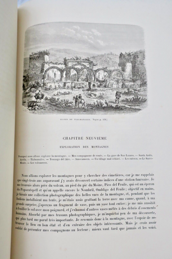 Indien Antike Städte Der Neu Monde Voyages D'Erkundungen Zum Mexico 1885 – Image 9