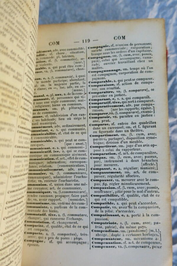 LANDAIS PETIT DICTIONNAIRE DES DICTIONNAIRES 1857 – Image 4