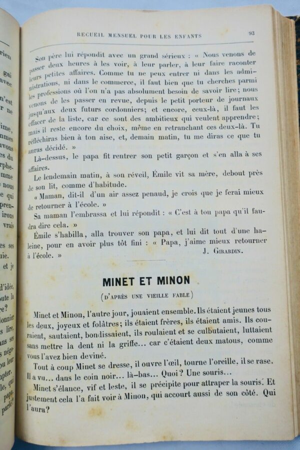 MON JOURNAL - RECUEIL MENSUEL POUR LES ENFANTS 1885-1887 – Image 6