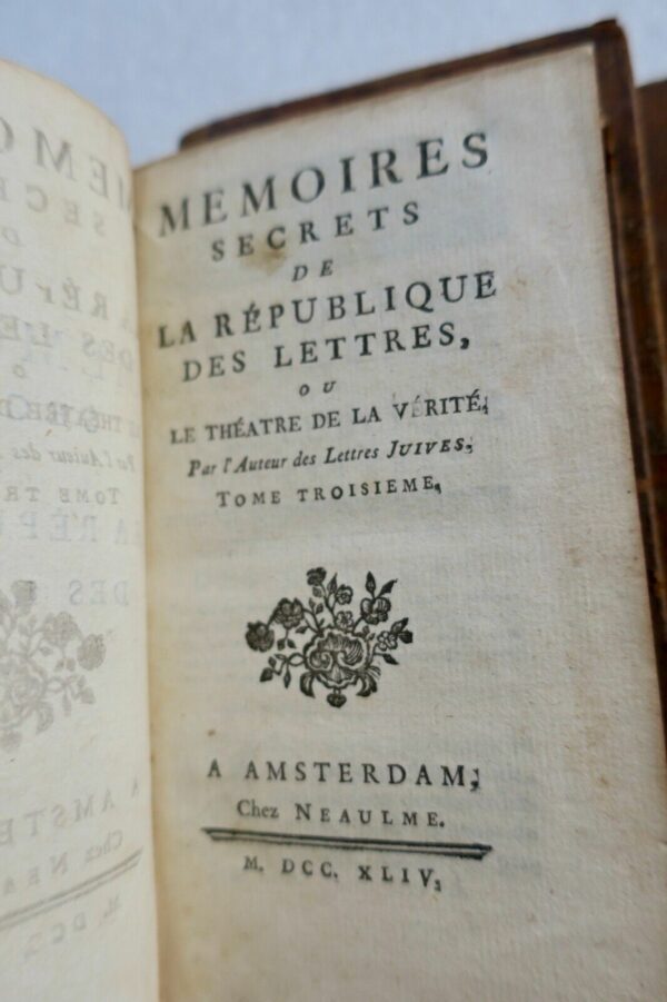 Mémoires secrets de la république des lettres ou le théâtre de la vérité – Image 5