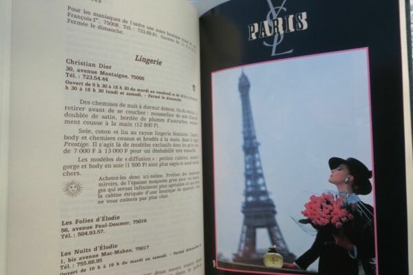 Paris Luxe - Guide Des Adresses prestigieuses de Paris 1985 – Image 5