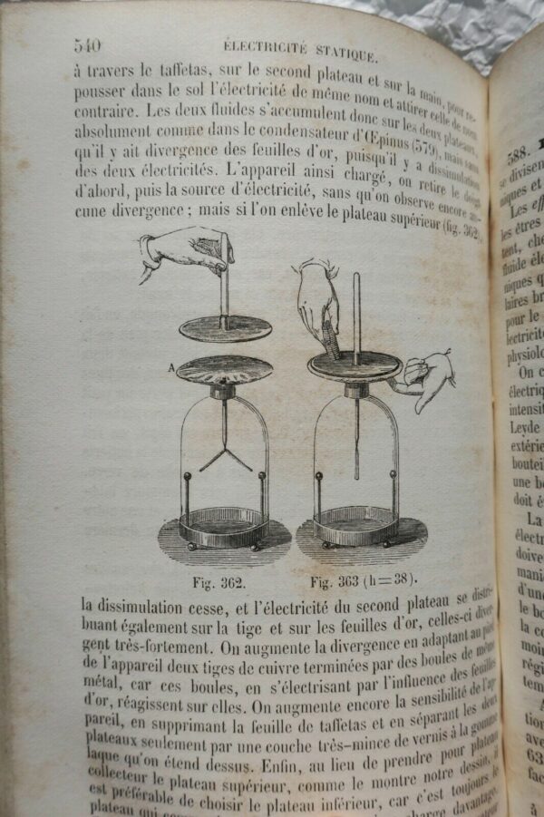 Physique TRAITE ELEMENTAIRE DE PHYSIQUE EXPERIMENTALE ET APPLIQUEE ET DE METEORO – Image 7