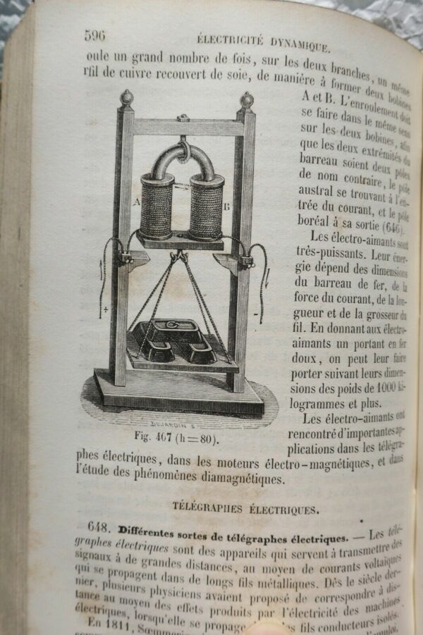 Physique TRAITE ELEMENTAIRE DE PHYSIQUE EXPERIMENTALE ET APPLIQUEE ET DE METEORO – Image 8