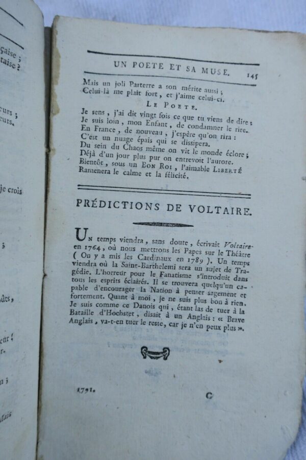 ALMANACH Almanach littéraire, ou Etrennes d'Apollon 1791 – Image 4