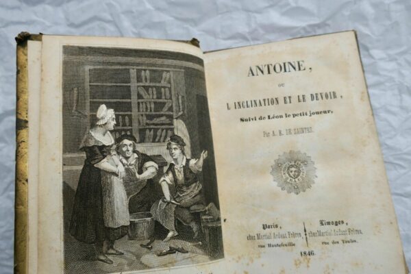 ANTOINE OU L'INCLINATION ET LE DEVOIR, SUIVI DE LEON LE PETIT JOUEUR – Image 3