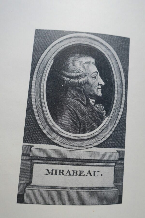 APOLLINAIRE L'Oeuvre du Comte de Mirabeau 1910 EO