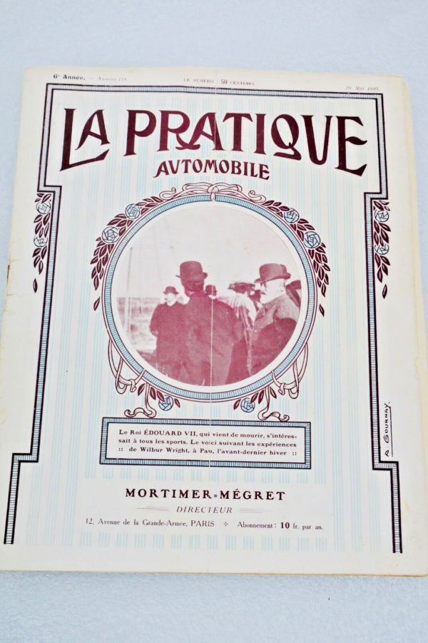 Auto  pratique automobile 1910 n°118