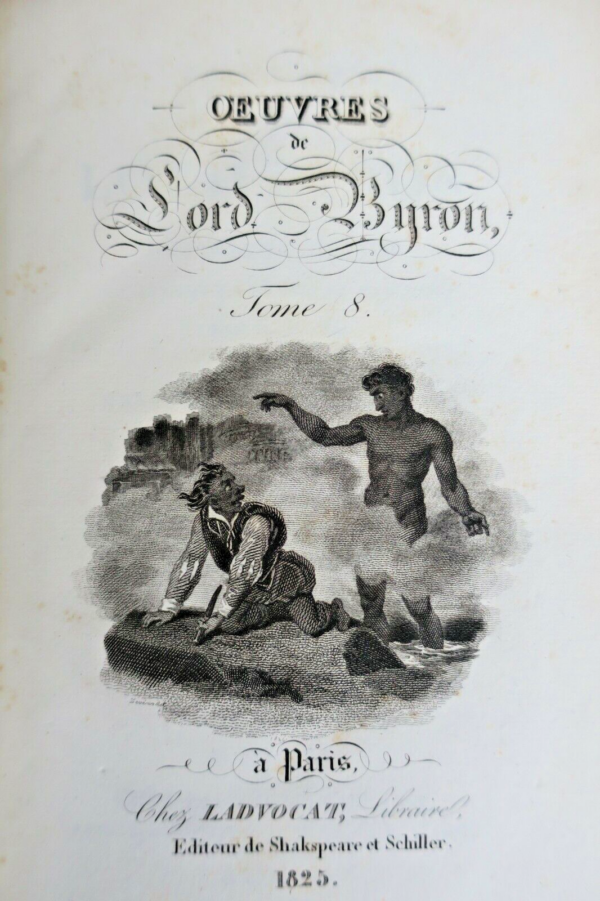 BYRON LORD OEUVRES DE LORD BYRON 1822 – Image 6