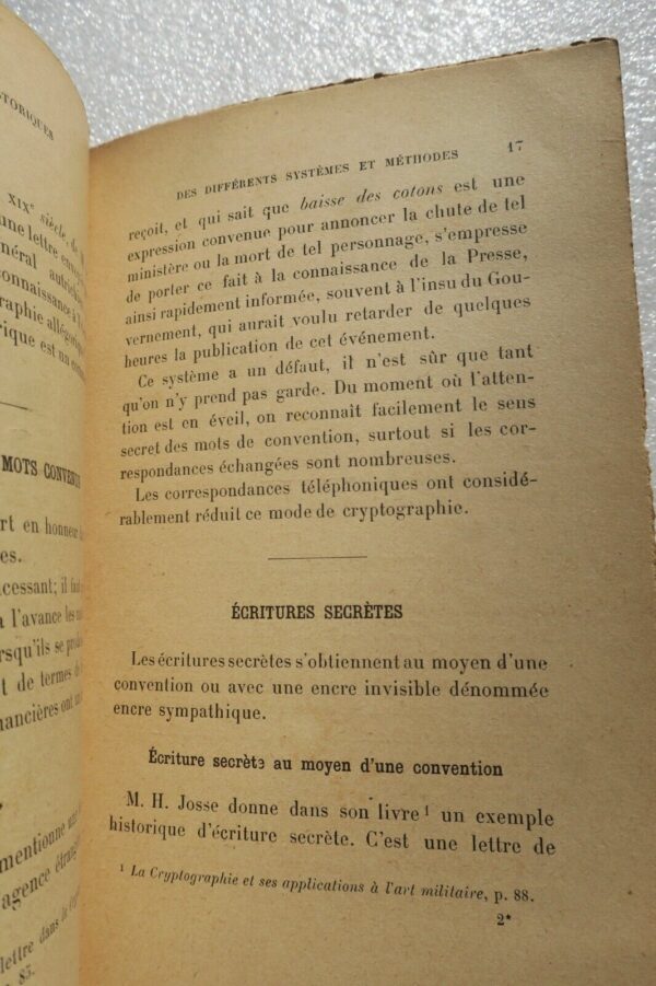 CHIFFRES SECRETS dévoilés. Etude historique sur les chiffres..1901 – Image 7