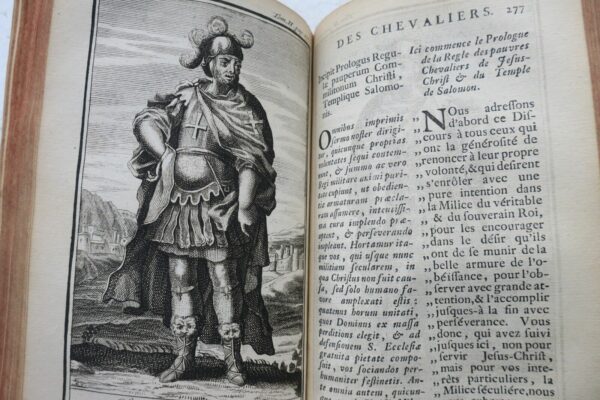 Chevalerie  Histoire des ordres militaires ou des chevaliers 1721 – Image 12