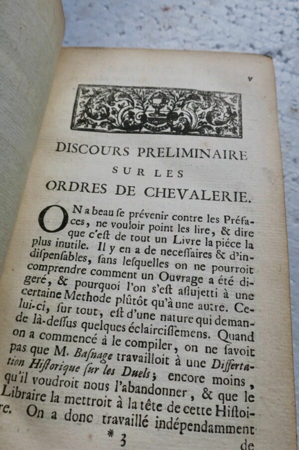 Chevalerie  Histoire des ordres militaires ou des chevaliers 1721 – Image 19