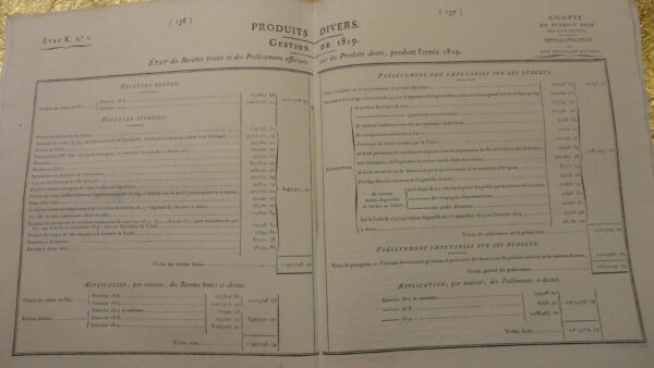 Compte Rendu par le ministre secrétaire d’état des finances pour l’année 1819 – Image 5