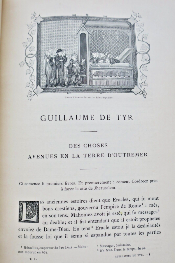 Croisades Guillaume de Tyr et ses continuateurs 1879 – Image 8