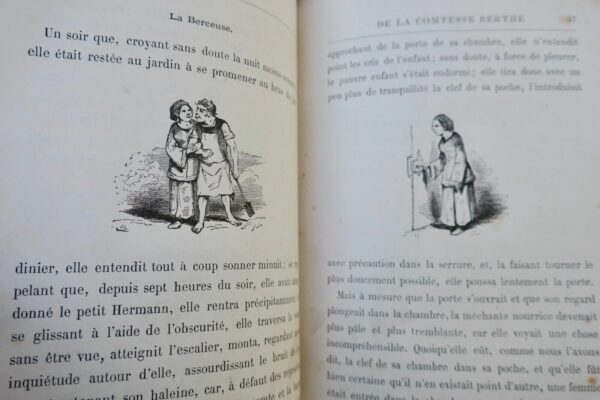 Dumas La bouillie de la comtesse Berthe. Illustré par Bertall. Hetzel – Image 5