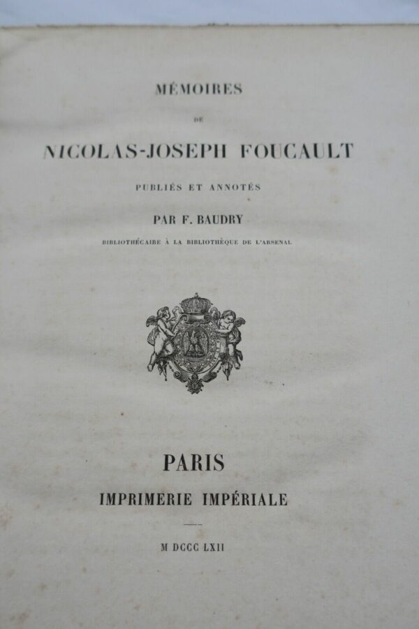 MÉMOIRES DE NICOLAS-JOSEPH FOUCAULT – Image 3