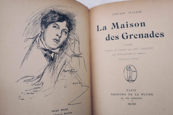 Oscar Wilde La maison des grenades Editions de la plume 1902 – Image 7