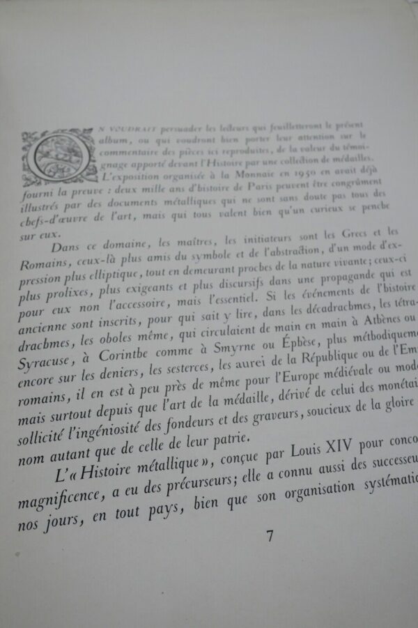 PARIS  Histoire de Paris d'après les médailles de la renaissance au XXe siècle – Image 11