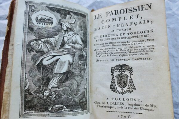 PAROISSIEN COMPLET, LATIN-FRANCAIS 1806